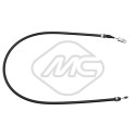 Cable de accionamiento, accionamiento del embrague METALCAUCHO 82883