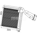 Evaporador, aire acondicionado