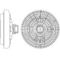 Embrague, ventilador del radiador