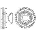 Embrague, ventilador del radiador