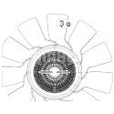 Ventilador, refrigeración del motor