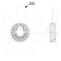 Ventilador, refrigeración del motor