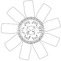 Núcleo ventilador, refr. motor