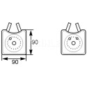 Radiador de aceite, aceite motor
