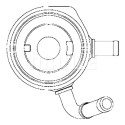 Radiador de aceite, aceite motor