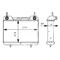 Radiador de aceite, aceite motor