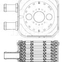 Radiador de aceite, aceite motor