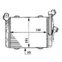 Radiador de aceite, aceite motor