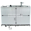 Radiador, refrigeración del motor