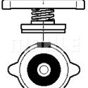 Tapa, radiador