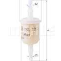 Filtro combustible MAHLE ORIGINAL KL13
