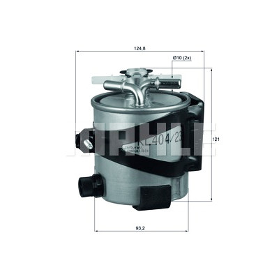 Filtro combustible MAHLE ORIGINAL KLH 44/22