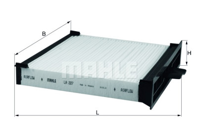 Filtro, aire habitáculo MAHLE ORIGINAL LA 227