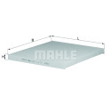 Filtro, aire habitáculo MAHLE ORIGINAL LA 306 