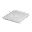 Filtro, aire habitáculo MAHLE ORIGINAL LA 362