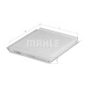 Filtro, aire habitáculo MAHLE ORIGINAL LA 362