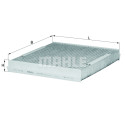 Filtro, aire habitáculo MAHLE ORIGINAL LAK 189