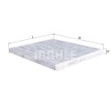 Filtro, aire habitáculo MAHLE ORIGINAL LAK 373 