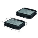 Filtro, aire habitáculo MAHLE ORIGINAL LKK 165/S