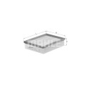 Filtro de aire MAHLE ORIGINAL LX 1029