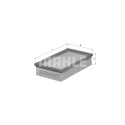 Filtro de aire MAHLE ORIGINAL LX 105