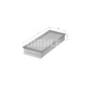 Filtro de aire MAHLE ORIGINAL LX 106