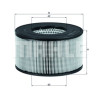 Filtro de aire MAHLE ORIGINAL LX 1139