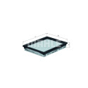Filtro de aire MAHLE ORIGINAL LX 1268