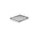 Filtro de aire MAHLE ORIGINAL LX 1272