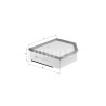 Filtro de aire MAHLE ORIGINAL LX 1289/1