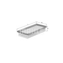Filtro de aire MAHLE ORIGINAL LX 1465