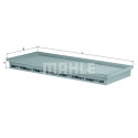 Filtro de aire MAHLE ORIGINAL LX 1518