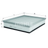Filtro de aire MAHLE ORIGINAL LX 1602