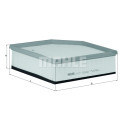 Filtro de aire MAHLE ORIGINAL LX 1607/1