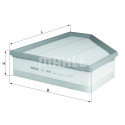 Filtro de aire MAHLE ORIGINAL LX 1640 