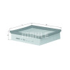 Filtro de aire MAHLE ORIGINAL LX 1652