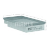 Filtro de aire MAHLE ORIGINAL LX 1820