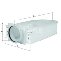 Filtro de aire MAHLE ORIGINAL LX 1833