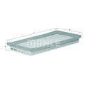 Filtro de aire MAHLE ORIGINAL LX 1896