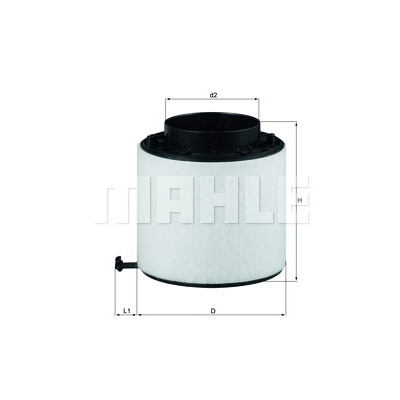 Filtro de aire MAHLE ORIGINAL LX 2092D