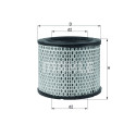 Filtro de aire MAHLE ORIGINAL LX 224
