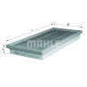 Filtro de aire MAHLE ORIGINAL LX 261