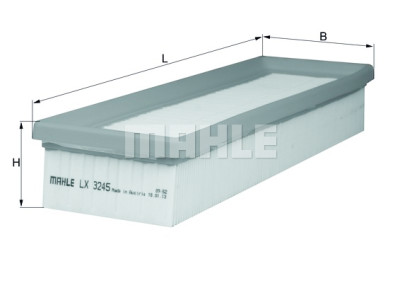 Filtro de aire MAHLE ORIGINAL LX 3245