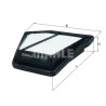 Filtro de aire MAHLE ORIGINAL LX 3349