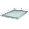Filtro de aire MAHLE ORIGINAL LX 390