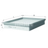Filtro de aire MAHLE ORIGINAL LX 432