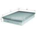 Filtro de aire MAHLE ORIGINAL LX 443