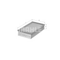 Filtro de aire MAHLE ORIGINAL LX 452