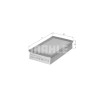Filtro de aire MAHLE ORIGINAL LX 452