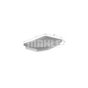 Filtro de aire MAHLE ORIGINAL LX 546